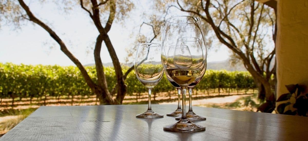 winery tastings at a luxury winery