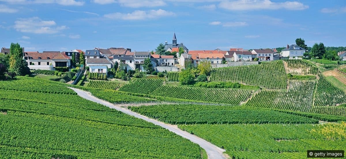 the villages of the champagne region of france