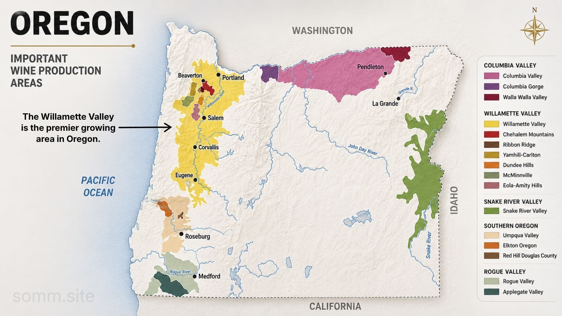 oregon wine regions