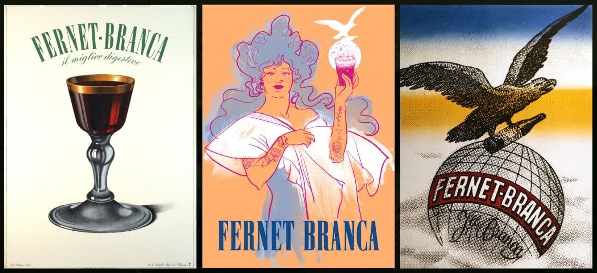 fernet branca posters of the various ad campaigns they are famous for