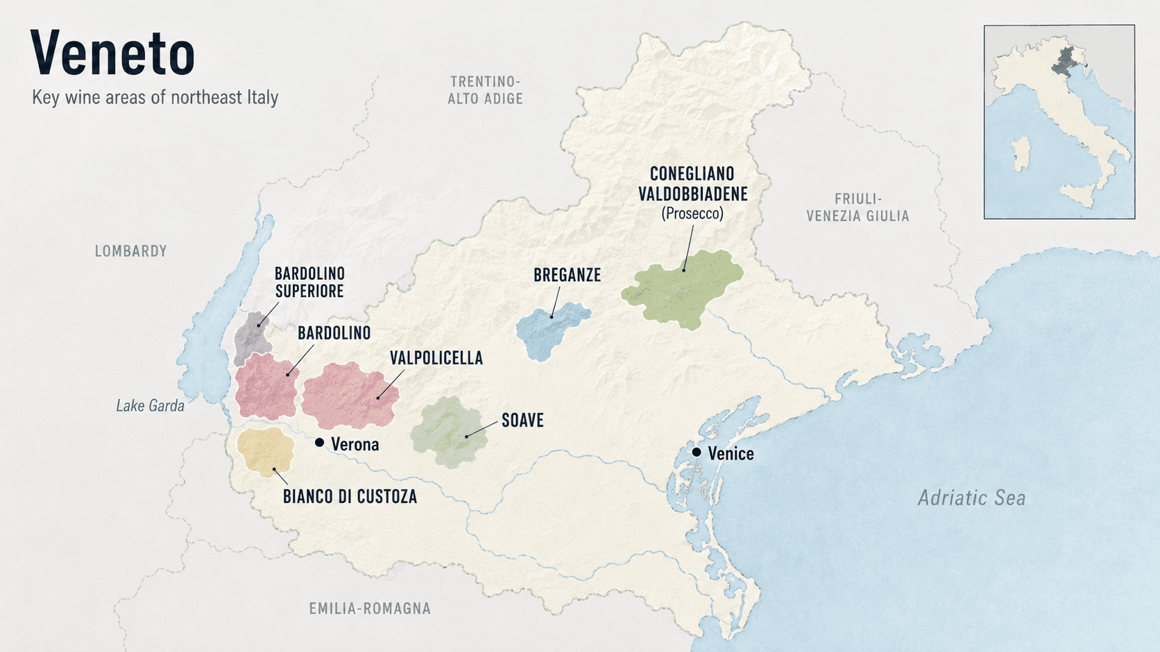 veneto wine map