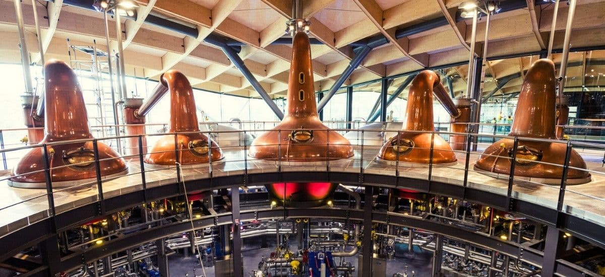 the macallan distillery in the highlands region of scotland